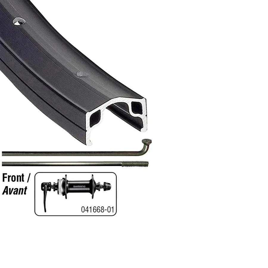 Other Wheel Shop, Alex Z1000/ Shimano Tourney HB-TX505 27.5'', Wheel, Front, 27.5'' / 584, Holes: 36, QR, 100mm, Rim And Disc Center Lock 3 Other Wheel Shop, Alex Z1000/ Shimano Tourney HB-TX505 27.5'', Wheel, Front, 27.5'' / 584, Holes: 36, QR, 100mm, Rim And Disc Center Lock