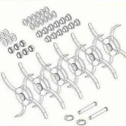 JRCO 1175 Aerator Tune-Up 2nd Gen. Style Bushings Rotors Pins