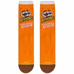 Men's Odd Sox Pringles Cheddar Cheese Crew Socks -challenge shop 1TPsL5663Tgp4PJGJgrJkx6gs