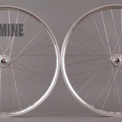 H Plus Son H + Plus Son Archetype Polished Silver Rims Track Wheelset 32h