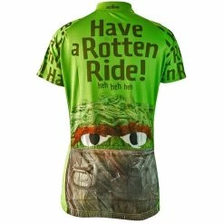 Brainstorm Sesame Street Oscar The Grouch Women's Cycling Jersey (M, L, XL, 2XL) -challenge shop 1kI5 kA1Na3RZ9Lghmju0VGE