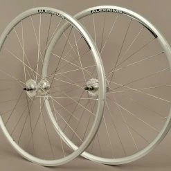 Alexrims Alex AT470 Silver Fixed Gear Track Bike Wheelset 32h Single Speed Formula Hubs