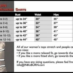 INKnBURN Women's Shark Tank Top (XXS, XS) -challenge shop 3XBRzm1ScDm1Vdwr9PloYiVdQ 7