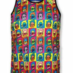 INKnBURN Men's Run Or Die Toon Singlet (L, 2XL)