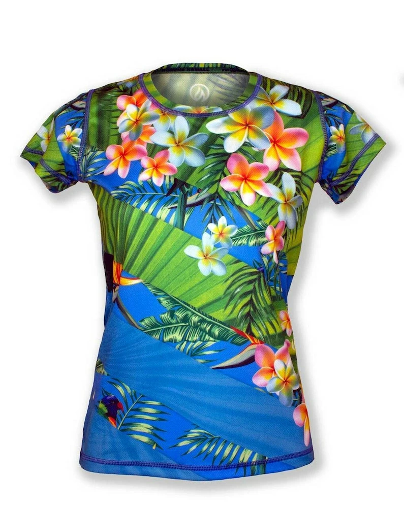 INKnBURN Women's Aloha Tech Shirt (XS, S, M) 3 INKnBURN Women's Aloha Tech Shirt (XS, S, M)