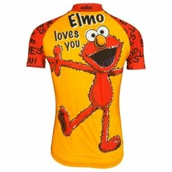 Brainstorm Sesame Street Elmo Men's Cycling Jersey (S, 3XL) -challenge shop 5d6jMePUSAmg TfzTxw0jmyFo