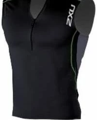 2XU Endurance 3 Pocket Tri Top (Medium)