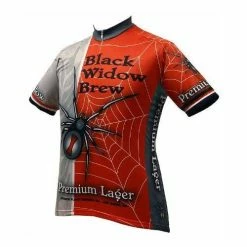World Jerseys Black Widow Brew Men's Cycling Jersey (S, M)
