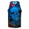 INKnBURN Men's Run Or Die Graffiti Singlet (L, 2XL) -challenge shop 6f08XU0NpBz1KiWrJf4WiTwlU