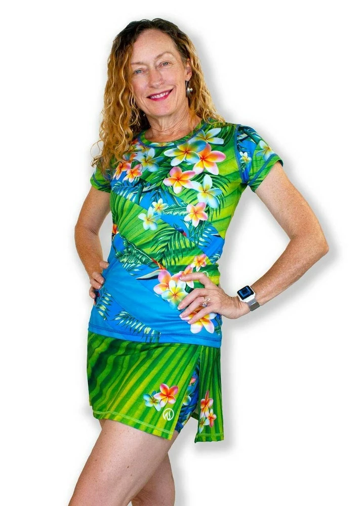 INKnBURN Women's Aloha Tech Shirt (XS, S, M) 6 INKnBURN Women's Aloha Tech Shirt (XS, S, M) - Image 4