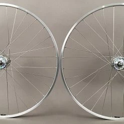 H Plus Son H + Son TB14 Silver Fixed Gear Track Bike SingleSpeed Wheelset Suzue Promax Hubs