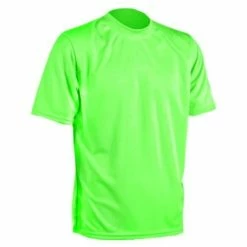 The Triathlete Store RaceReady Unisex Cool T - Tech Running Shirt, Lime 2XL