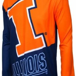 Adrenaline Promotions Illinois Fighting Illini MTB Cycling Jersey (Small)