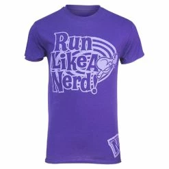 Brainstorm Run Like A Nerd Men's Tech Shirt (S, M, L, XL, 2XL)