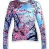 INKnBURN Women's Cherry Blossom Pullover With Thumbholes