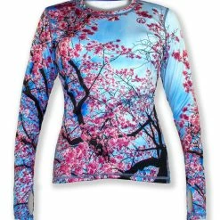 INKnBURN Women's Cherry Blossom Pullover With Thumbholes