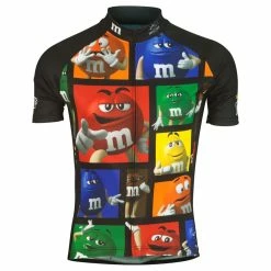 Brainstorm Team M&M's Men's Cycling Jersey (S, M, L, XL, 2XL) -challenge shop A7mJ8ctNycyNzZQkl41zzOuyU