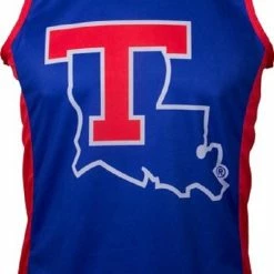 Adrenaline Promotions Louisiana Tech Bulldogs Men's RUN/TRI Singlet (XS, S, L)