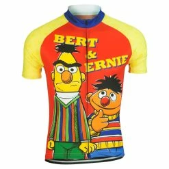 Brainstorm Sesame Street Bert & Ernie Men's Cycling Jersey (Small) -challenge shop AnXDoPuFbTI3jCd92ijgUnvAE