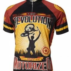 World Jerseys The Revolution Will Not Be Motorized Cycling Jersey (Small) -challenge shop C8pSR0M2RtT2NUxtkVuKxk8rg