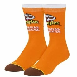 Men's Odd Sox Pringles Cheddar Cheese Crew Socks -challenge shop COPkXApKZQiV7ky51nOC94Djs