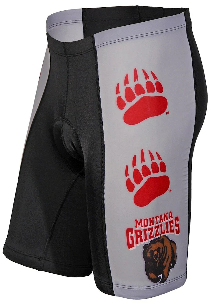 Adrenaline Promotions Montana Grizzlies Men's Cycling Shorts 2XL 3 Adrenaline Promotions Montana Grizzlies Men's Cycling Shorts 2XL