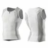 2XU Men's Compression Tri Singlet, White/Grey (Small) -challenge shop DU3MjUZBeBl XzgiH7NTm87I