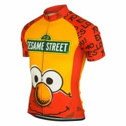 Brainstorm Sesame Street Elmo Men's Cycling Jersey (S, 3XL) -challenge shop DULLFh 4KoQPFJ8uezqHkgdw8