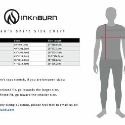 INKnBURN Men's Majestic Tech Shirt (S, L, XL) -challenge shop ERMaJEbP3oM4f01 1L7Kv1o8U 1