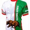 World Jerseys California Flag Jersey (S, M, L, L, 2XL, 3XL)