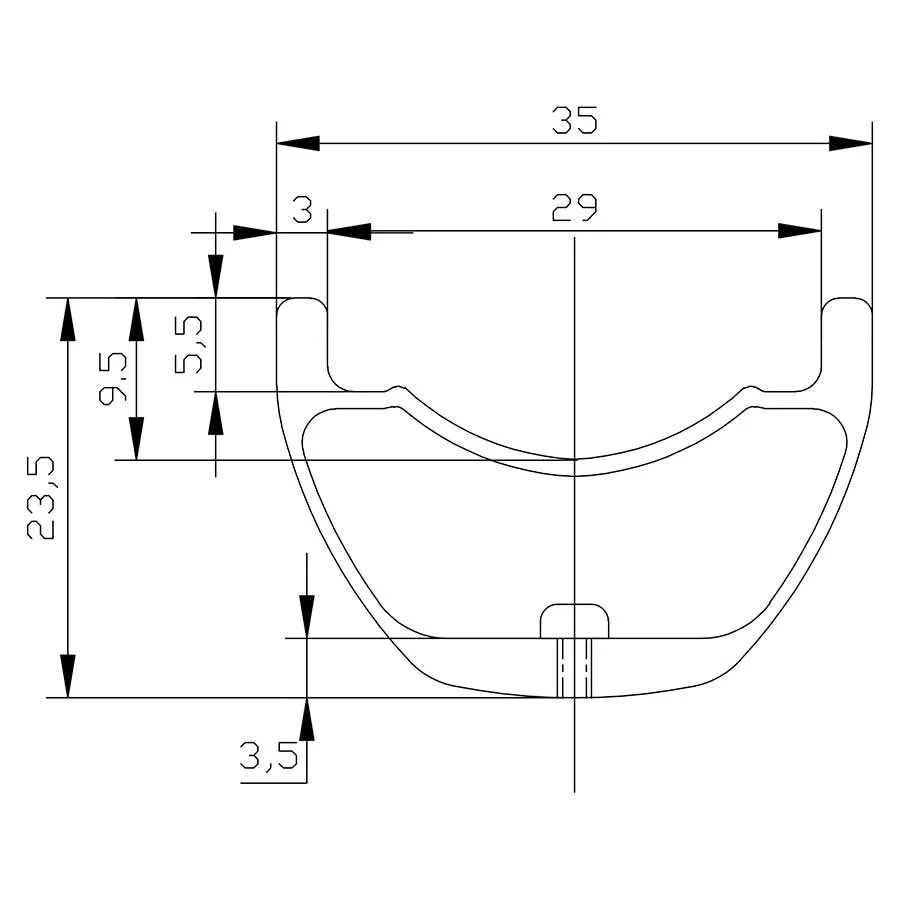 Eclypse, DB729 Trail Boost XD, Wheel, Front And Rear, 27.5'' / 584, Holes: F: 28, R: 28, F: 15mm, R: 12mm, F: 110, R: 148, Disc IS 6-bolt, SRAM XD, Pair 4 Eclypse, DB729 Trail Boost XD, Wheel, Front And Rear, 27.5'' / 584, Holes: F: 28, R: 28, F: 15mm, R: 12mm, F: 110, R: 148, Disc IS 6-bolt, SRAM XD, Pair - Image 2