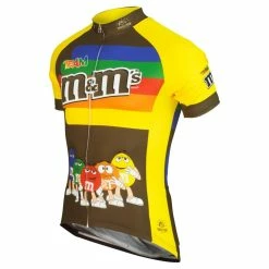 Brainstorm Team M&M's Men's Cycling Jersey (S, M, L, XL, 2XL) -challenge shop G98W2kRG9Z044YoLAATX7Xdhw