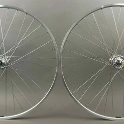 H Plus Son H + Son TB14 Silver Fixed Gear Track Bike SingleSpeed Wheels Suzue 36 Spoke Hubs