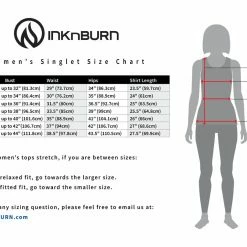 INKnBURN Women's Oni Singlet (XS, L, 2XL) 7 INKnBURN Women's Oni Singlet (XS, L, 2XL) -challenge shop GzXICdCL ZbKG44whkDXYbw4k