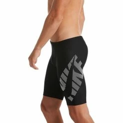 Nike Swim Men's Jammer, Black (Size 24)