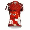 Brainstorm M&M's "Signature" Women's Cycling Jersey - Red - Large - 50% OFF!