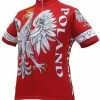 World Jerseys Poland Men's Cycling Jersey (S, M, L, XL, 2XL, 3XL)