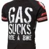 World Jerseys Gas Sucks Men's Cycling Jersey (Small)