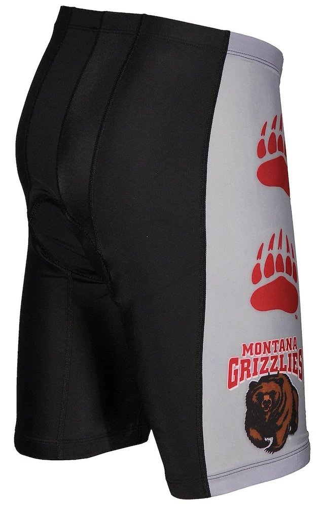 Adrenaline Promotions Montana Grizzlies Men's Cycling Shorts 2XL 4 Adrenaline Promotions Montana Grizzlies Men's Cycling Shorts 2XL - Image 2