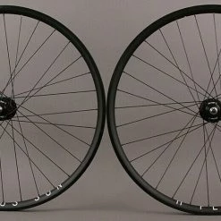 H Plus Son H + Son Archetype Black Rims Gran Compe Hubs Track Bike Fixed Gear Wheelset