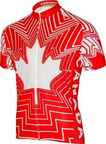 Adrenaline Promotions Canada Men's Cycling Jersey (S, 2XL) 3 Adrenaline Promotions Canada Men's Cycling Jersey (S, 2XL)