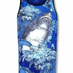 INKnBURN Men's Shark Tank Top (XS, L) -challenge shop Jie69ueo24yWNoO9AnQA2qk28