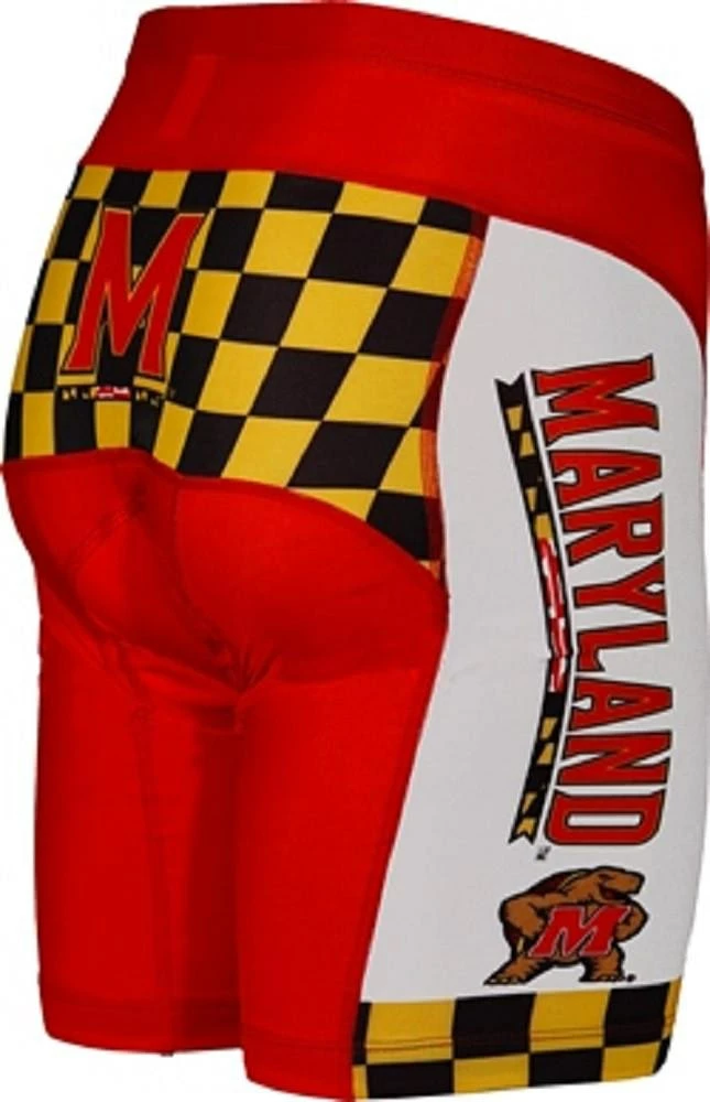 Adrenaline Promotions Maryland Terrapins Men's Cycling Shorts (S, M, XL, 2XL) 4 Adrenaline Promotions Maryland Terrapins Men's Cycling Shorts (S, M, XL, 2XL) - Image 2