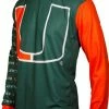 Adrenaline Promotions Miami Hurricanes Men's MTB Cycling Jersey Medium