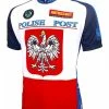 World Jerseys Polish Postal Service Men's Cycling Jersey (S, M, L, XL, 2XL, 3XL)