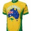 World Jerseys Australia Men's Cycling Jersey (S, M, L, XL, 2XL, 3XL)