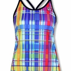 INKnBURN Women's Rainbow Plaid Camisole (XS) -challenge shop NYC7fbyiaSyut7n4HXH4rmaGk
