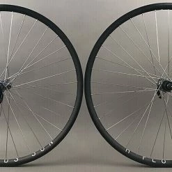 H Plus Son Archetype Black Rims Shimano 105 Hubs Road Bike Wheelset 36 Spoke