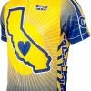 It's In My Heart California Men's Cycling Jersey (S, L, XL, 2XL, 3XL)