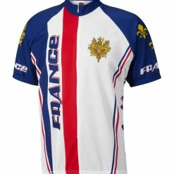 World Jerseys France Men's Cycling Jersey 2XL - 50% OFF!